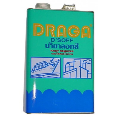 น้ำยาลอกสี DRAGA กล (6x1ล)  /C